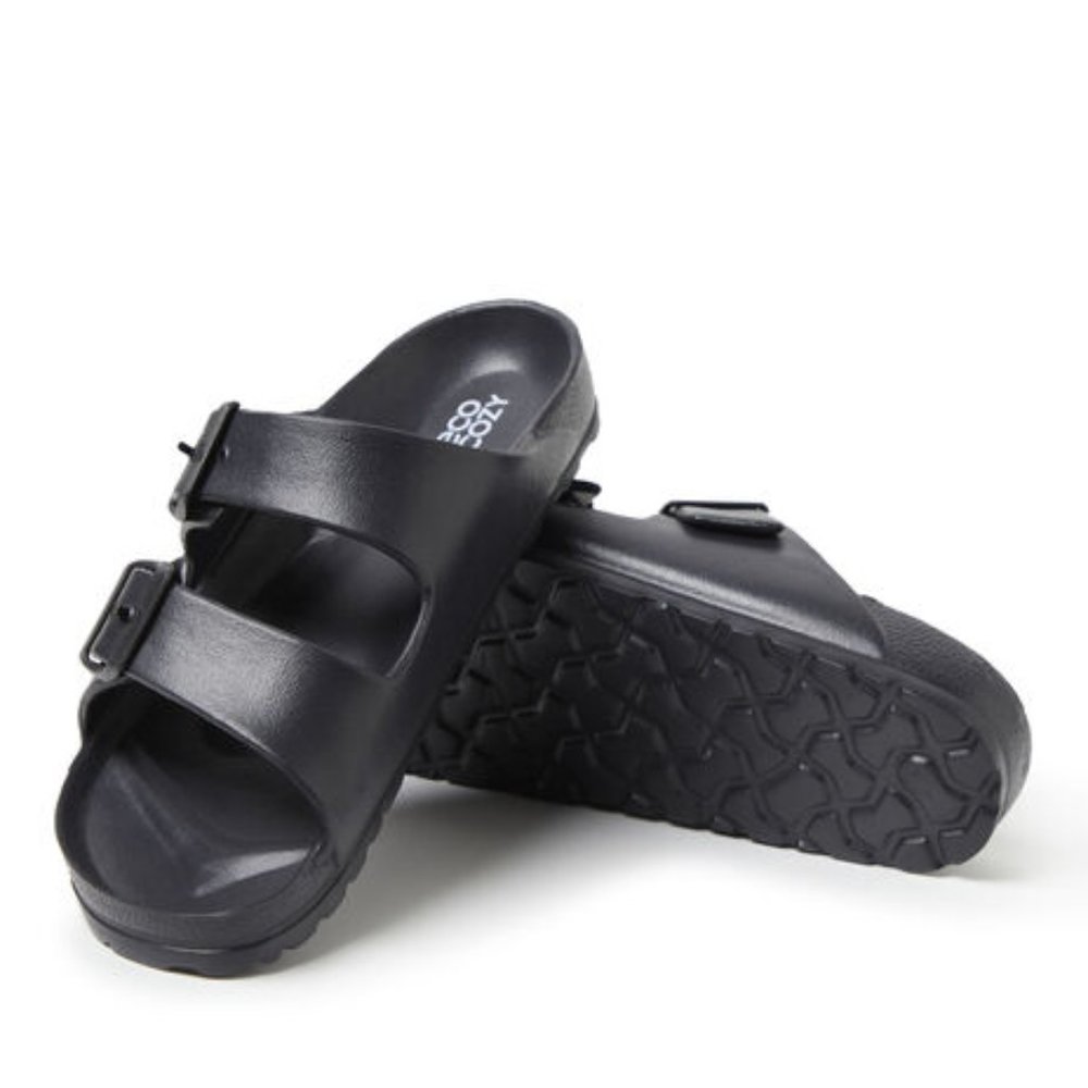 Women's EcoCozy Sustainable Double Buckle Sandal / NWT / Size 7